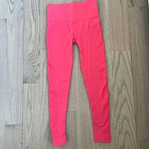 Set active hot pink sculptflex leggings